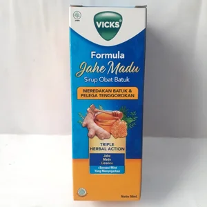 VICKS FORMULA JAHE MADU 56ML per karton isi (72) 4987176091772