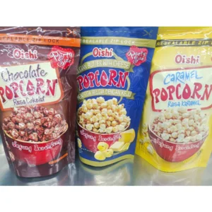 OISHI POPCORN MENTEGA KEJU (60 PCS) bar code 38010144