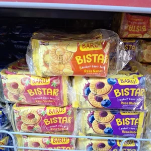 Bistar Jacobis Biskuit Selai Lapis Nanas 12 x 10 Pak