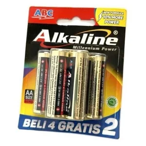 Alkaline A3 4+2 butir (2184)
