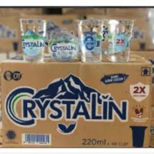 Crystalin Cup 	200ml	48	Pcs/dus