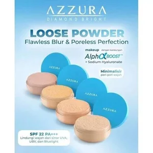 AZZURA Loose Powder Diamond Bright 01 Neutral Fair 25 gr bar code 11069