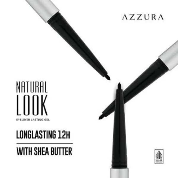 AZZURA Eyeliner Gel Black 0.1 gr  bar code 11046