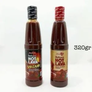 Mamasuka DELISAOS HOT LAVA 320GR (X12EA) BERAT  3.84 PER KARTON ISI 12 PCS 1025050