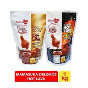 Mamasuka  DELISAOS HOT LAVA 1KG (x8EA)  8.00 per karton isi 8 Pcs/Ctn 1020921