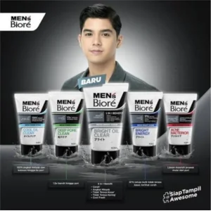 MEN'S BIORE FF BRIGHT ENERGY 100 GR  PER KARTON ISI 24 PCS BR CODE 8992727005135