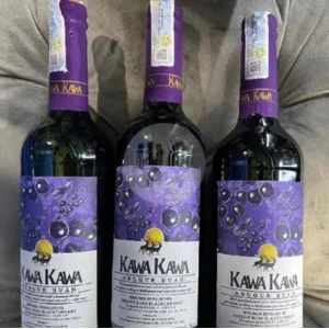 KAWA KAWA BLACKCURRANT 600ML per unit isi 12 pcs bar code KBC