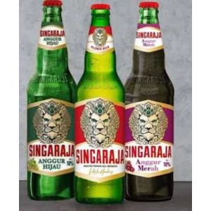 BIR SINGARAJA ANGGUR MERAH 620ML @12 PCS BAR CODE AMS1D