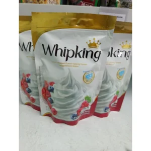 Whipking Whipping Cream Instant 48 x 21 x 20 per karton isi 24 Pouch
