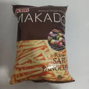 OISHI MAKADO SAPI PANGGANG BAL (12X10 PCS) bar code 38010180