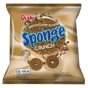 SPONGE CRUNCH MOCHACINO BAL (12X10 PCS) bar code 38010183