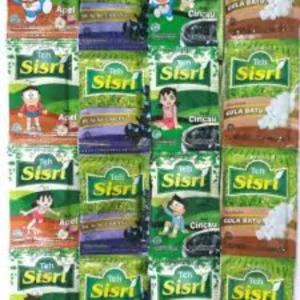TEH SISRI APEL  varian 51 X 20 X 21 PER PAK ISI 6 PAK X 12 RTG X 10 SCT