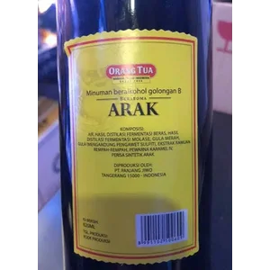 ARAK OBAT OT 620 ML @12 pcs  per karton  bar code AO1