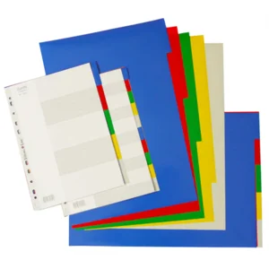 bantex PP colour divider per pieces
