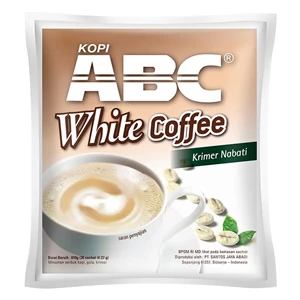 ABC WHITE COFFEE 27 gr (RTG 12 X 10 X 27 GR)=120 pcs/cartonCODE 00J.KPAWC.G0273101XX