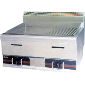 GETRA GAS HALF-GROOVED GRIDDLE TYPE HGG 752