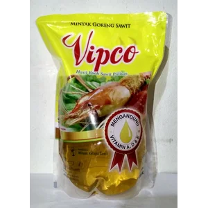 Vipco minyak goreng refill 900 ml pouch per karton isi 12 pcs
