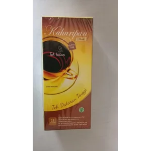 Kahuripan teh hitam celup rasa original 25 pcs/box x 24 box/ctn