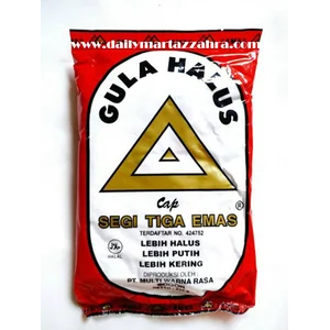 SEGITIGA EMAS GULA HALUS 250 GR x 20 pack/ctn 
