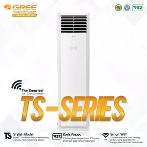 AC GREE DULUXE FLOOR STANDING 3PK  (1 Phase) PER PIECES