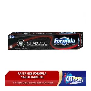 FORMULA NANO CHARCOAL 160GR Alat Kesehatan Gigi dan Mulut 