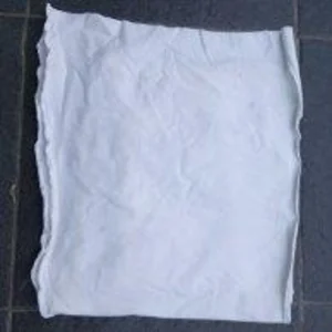 Kain majun lembaran putih tanpa jahit ukuran minimal 40 cm persegi Kain Majun  sku030