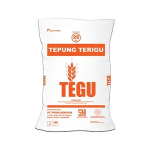 Tegu tepung terigu 25 kg per karung