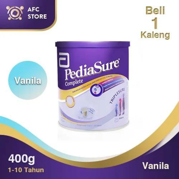 Pediasure Vanila 400 gr per kaleng
