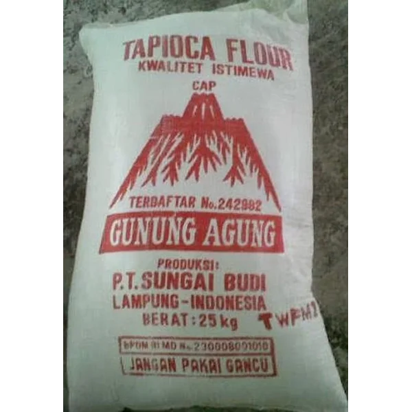 Gunung agung tepung tapioka 25kg/karung