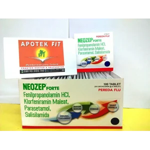 Neozep Forte tablet ( 1 strip @ 4 tablet )