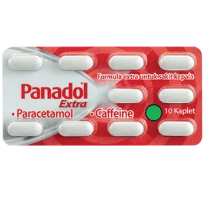 Panadol EXtra isi 10 tab/strip