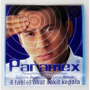 Paramex obat sakit kepala 4 tab/strip