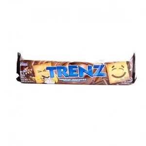 BISKUIT TRENZ SANDWICH CHOCO NUT 75 GR 24 PCS /KARTON
