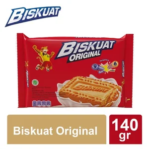 BISKUAT BISKUIT ORIGINAL 140 GR x 20 PCS PER KARTON