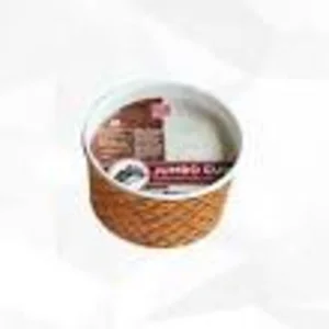 Diamond ice cream jumbo cup vanilla & chocolate 100ml x 30 pcs/ctn (10000087)