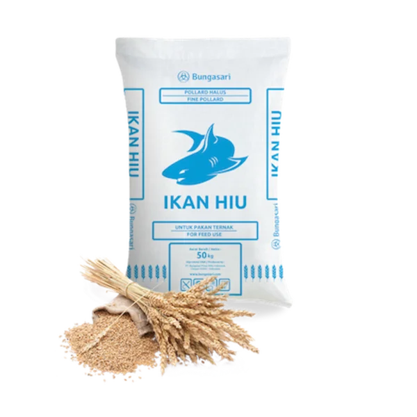 IKAN HIU tepung pollard industri untuk hewan 25kg per karung