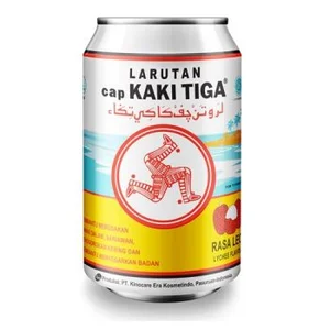 CAP KAKI 3 LARUTAN JAMBU BIJI CAN 320 ML x 24 PCS PER KARTON