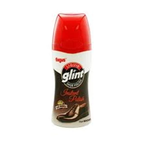 Bagus Shoe Polish(SEMIR) Glint Liquid S.P. Black 75 ml W20829 per karton isi 12 lusin