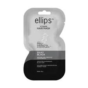 Ellips hair mask (pro-keratin) silky black 18 gr x 72 pcs/karton
