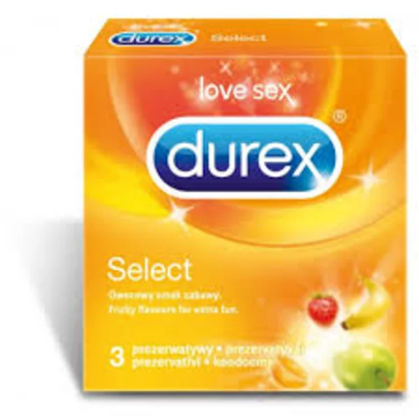 Durex Select 3's isi 288 pcs per karton5038483158395