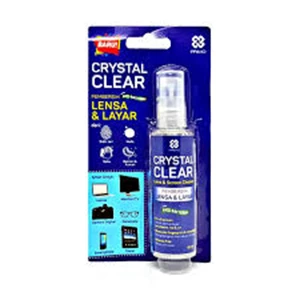 PRIMO CRYSTAL CLEAR Lens Cleaner Screen & Electronics 24 x 60 ml botol spray 