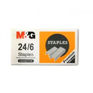 M&G 24/6  Staples No leg shortage Strong penetration 1000 staples/box