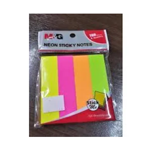 M&G PET Flag 12*45(mm) *5 Green/Yellow/Orange/Red/Blue