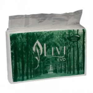 Livi evo premium facial tissue refill 770 sheet (2 ply) x 12 pack / karton kode 1011401020010
