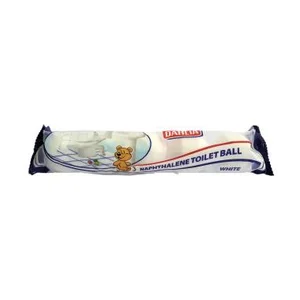 Dahlia Kamper Napthalene Toilet Ball 5 Pcs putih isi 10 lusin per karton barcode  8 886012 800331