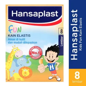 HANSAPLAST  FAB STR 8 ID JUNIOR FUN 180'S