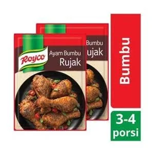 ROYCO BUMBU KOMPLIT AYAM BAKAR BUMBU RUJAK 48X22G