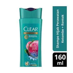 Clear hijab anti dandruff shampoo hairfall tmt 160ml per dus isi 36 pcs (8999999549138)