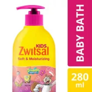 ZWITSAL KIDS BATH BTY+BBL WAND 280ML PER KARTON ISI 12 PCS