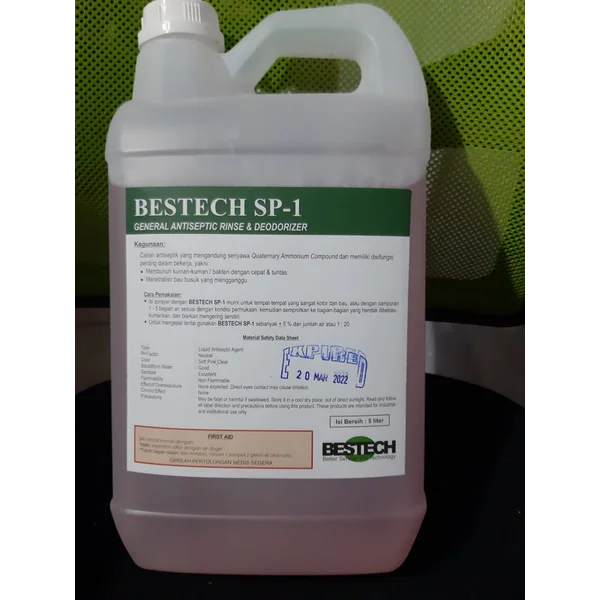 Bestech sp1   Hand Sanitizer  dan general antiseptic rinse deodorizer